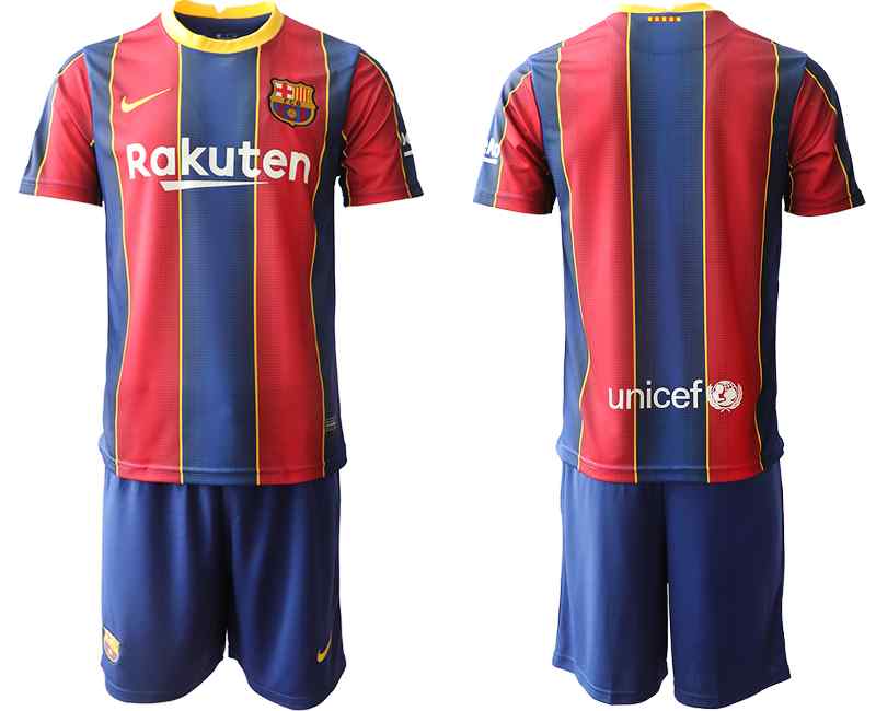 2020-21 Barcelona Home Soccer Jersey