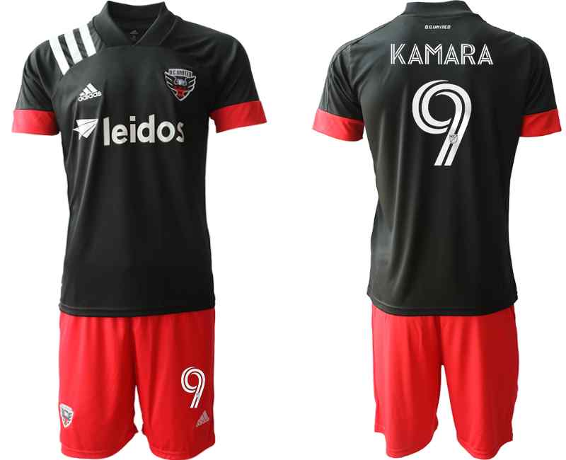 2020-21 D.C. United 9 KAMARA Home Soccer Jersey