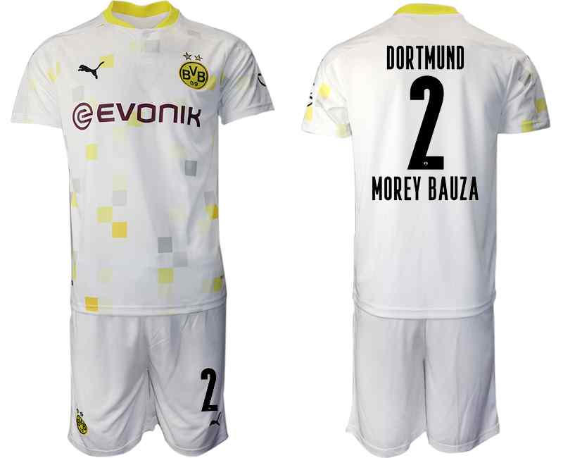 2020-21 Dortmund 2 MOREY BAUZA Third Away Soccer Jersey
