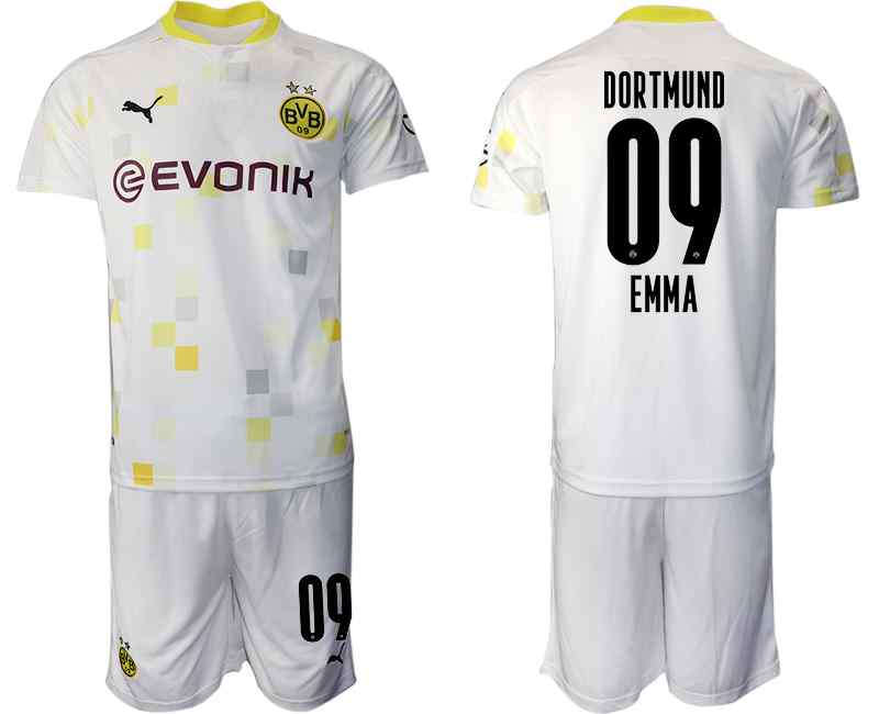 2020-21 Dortmund 09 EMMA Third Away Soccer Jersey
