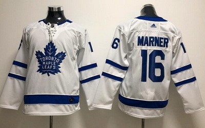 Youth Toronto Maple Leafs #16 Mitch Marner White Jersey