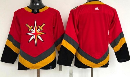 Youth Vegas Golden Knights Blank Red 2021 Reverse Retro Authentic Jersey