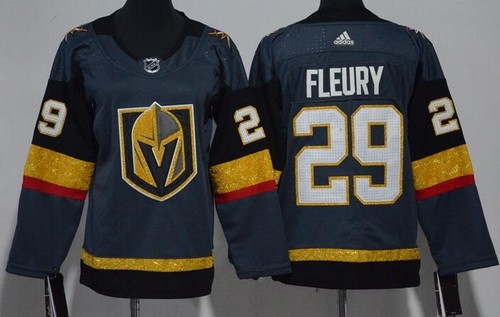 Youth Vegas Golden Knights #29 Marc Andre Fleury Gray Jersey