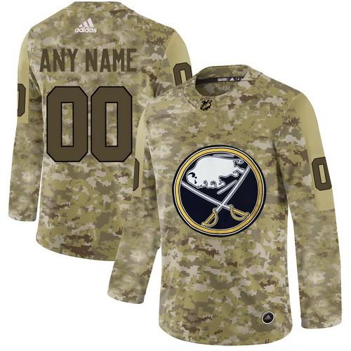 Youth Buffalo Sabres Customized Navy Camo Fashion Authentic Jersey