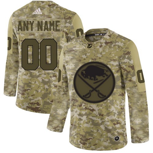 Women's Buffalo Sabres Customized Navy Camo Authentic Jersey