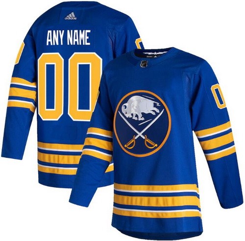 Men's Buffalo Sabres Customized Royal 2021 Authentic Jersey