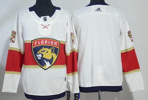 Women's Florida Panthers Customized White Authentic Jersey