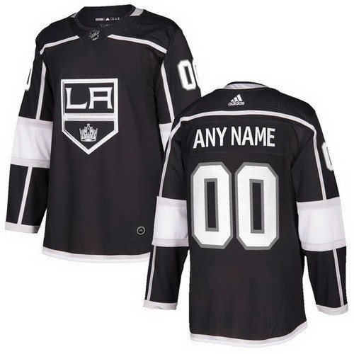 Youth Los Angeles Kings Customized Black Authentic Jersey