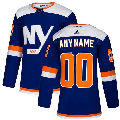 Women's New York Islanders Customized Blue Alternate Authentic Jersey