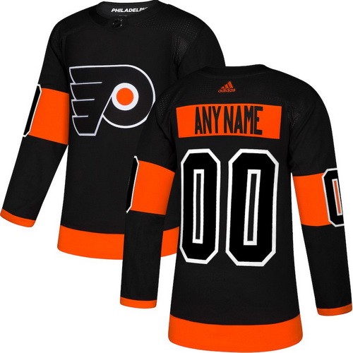 Youth Philadelphia Flyers Customized Black Alternate Authentic Jersey