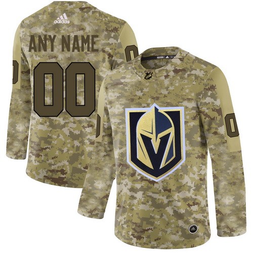 Youth Vegas Golden Knights Customized Camo Fashion Authentic Jersey