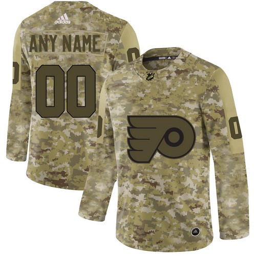 Men's Philadelphia Flyers Customized Camo Authentic Jersey