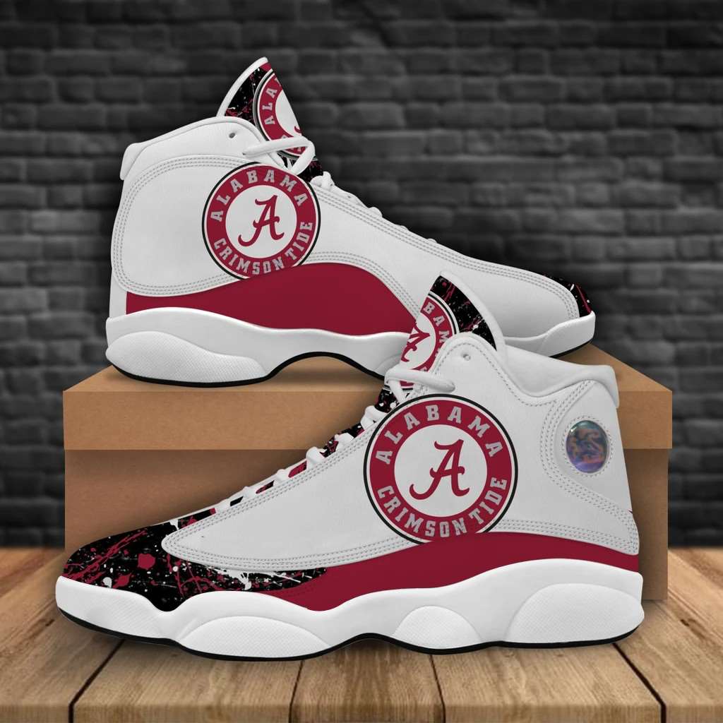 Alabama Crimson Tide Limited Edition JD13 Sneakers 001  Customized shoes
