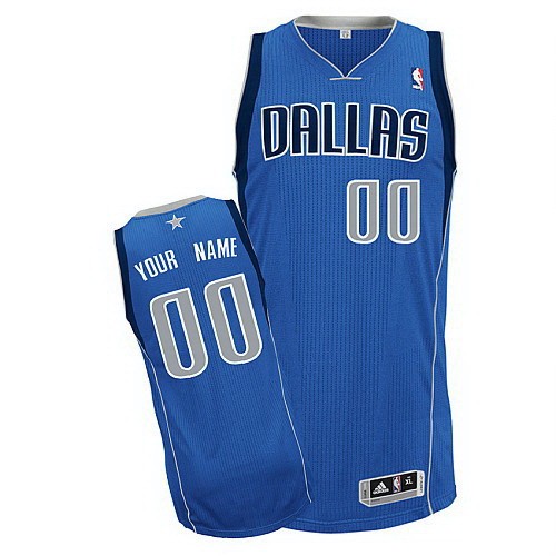 Dallas Mavericks Customized Blue Swingman Adidas Jersey