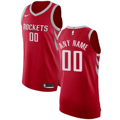 Houston Rockets Customized Red Swingman Nike Jersey