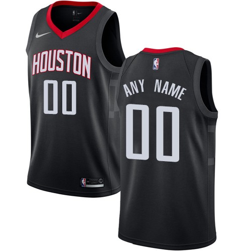 Houston Rockets Customized Black Icon Swingman Nike Jersey