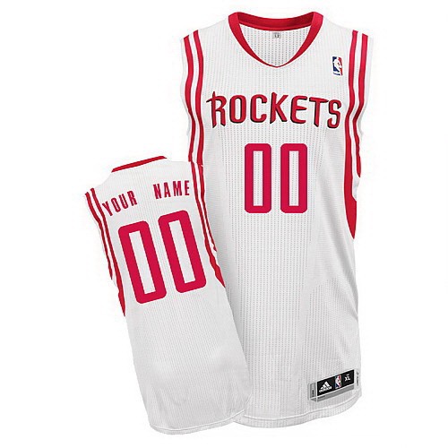 Houston Rockets Customized White Swingman Adidas Jersey