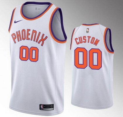 Phoenix Suns Customized White Classic Stitched Swingman Jersey