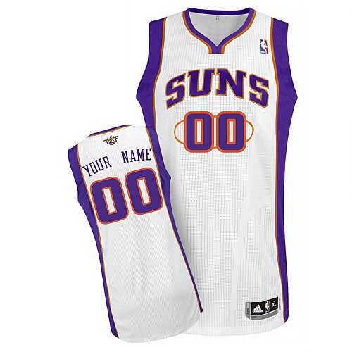 Phoenix Suns Customized White Swingman Adidas Jersey