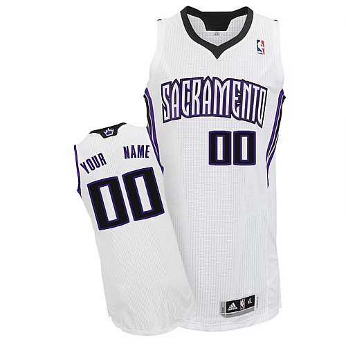 Sacramento Kings Customized White Swingman Adidas Jersey