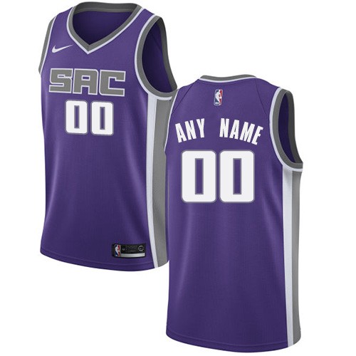 Sacramento Kings Customized Purple Icon Swingman Nike Jersey