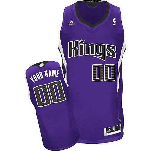 Sacramento Kings Customized Purple Swingman Adidas Jersey