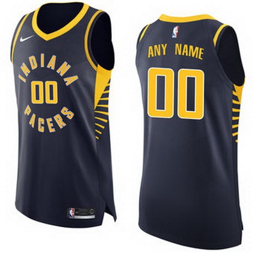 Indiana Pacers Customized Navy Swingman Nike Jersey