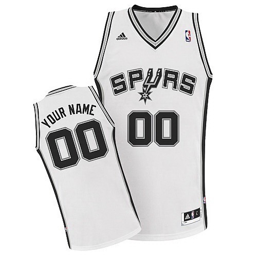 San Antonio Spurs Customized White Swingman Adidas Jersey