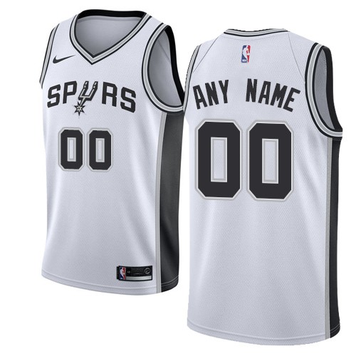 San Antonio Spurs Customized White Icon Swingman Nike Jersey