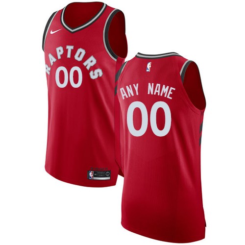 Toronto Raptors Customized Red Swingman Nike Jersey