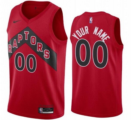 Toronto Raptors Customized Red 2021 Stitched Swingman Jersey