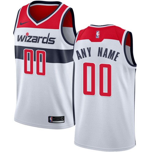 Washington Wizards Customized White Icon Swingman Nike Jersey
