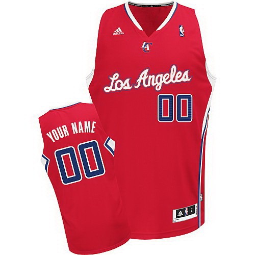 Los Angeles Clippers Customized Red Swingman Adidas Jersey