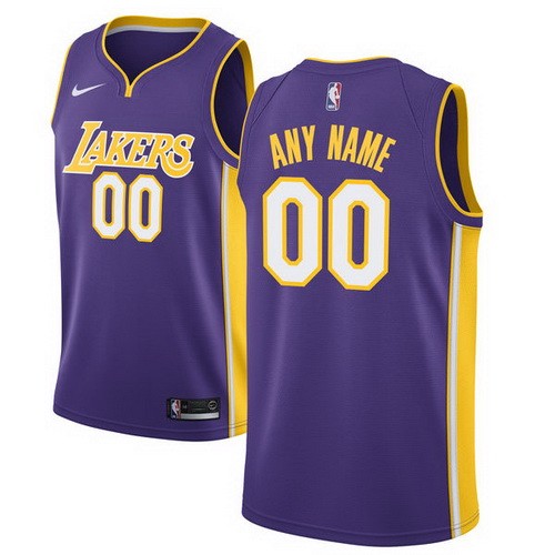 Los Angeles Lakers Customized Purple Icon Swingman Nike Jersey