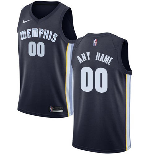 Memphis Grizzlies Customized Navy Icon Swingman Nike Jersey