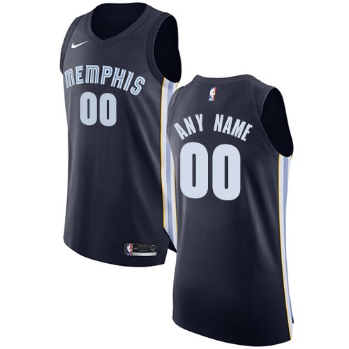 Memphis Grizzlies Customized Navy Swingman Nike Jersey