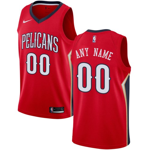 New Orleans Pelicans Customized Red Icon Swingman Nike Jersey