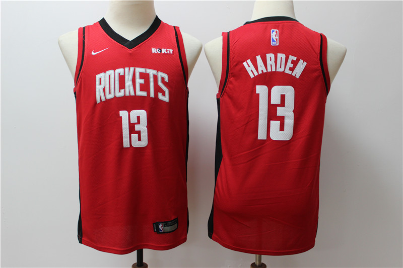 Houston Rockets 13 James Harden red Youth  Swingman Jersey