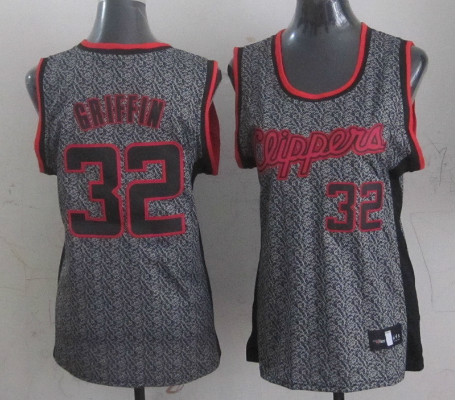 Clippers 32 Griffin Snow Women Jersey
