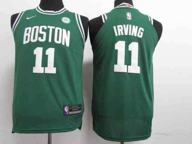 Celtics 11 Kyrie Irving Green Youth Nike Authentic Jersey