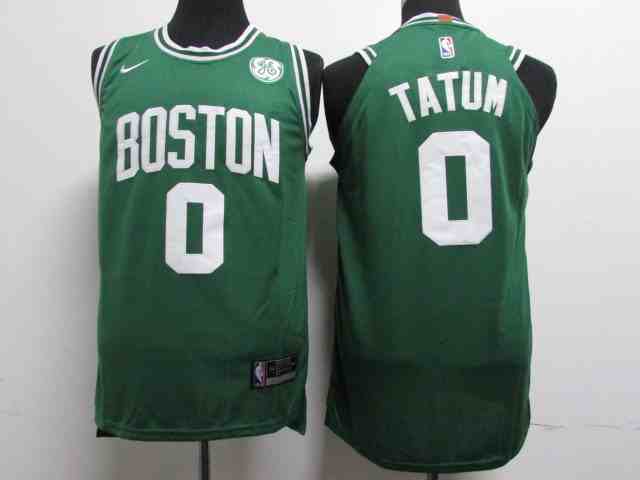 Celtics 0 Jayson Tatum Green Nike Youth Authentic Jersey