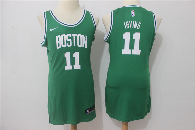 Celtics 11 Kyrie Irving Green Women Nike Swingman Jersey