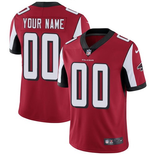 Atlanta Falcons Customized Limited Red Vapor Untouchable Jersey