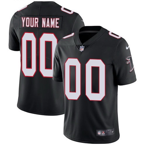 Atlanta Falcons Customized Limited Black Vapor Untouchable Jersey