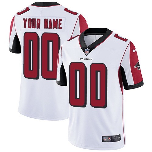 Atlanta Falcons Customized Limited White Vapor Untouchable Jersey