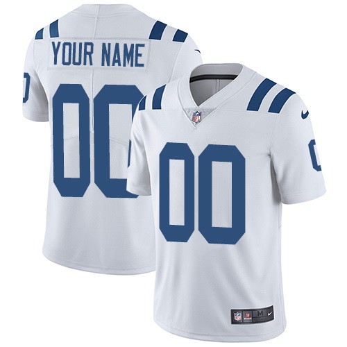 Indianapolis Colts Customized Limited White Vapor Untouchable Jersey