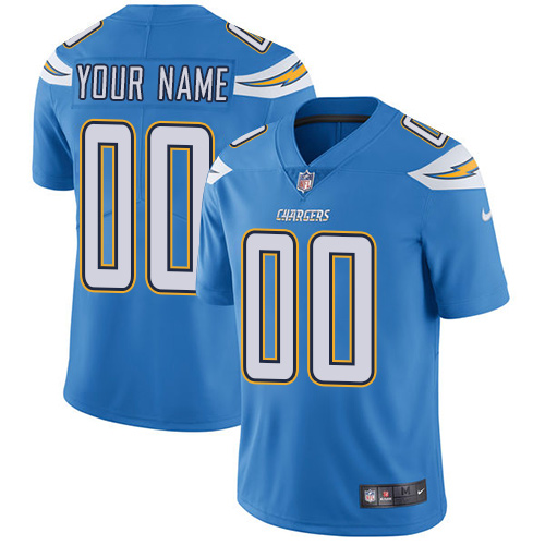 Los Angeles Chargers Customized Electric Blue Alternate Vapor Untouchable NFL Stitched Limited Jersey