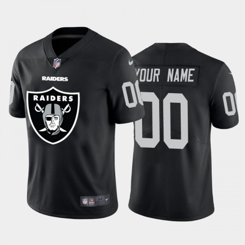LAS VEGAS
Raiders Customized Black 2020 Team Big Logo Stitched Limited Jersey
