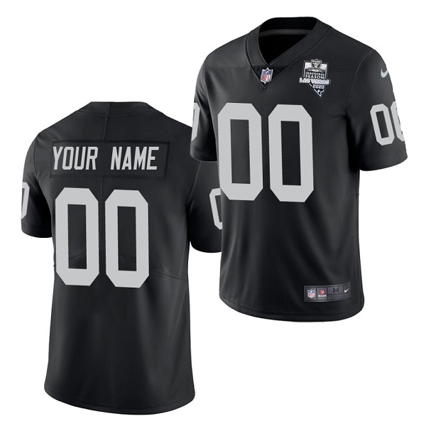 LAS VEGAS
Raiders Customized 2020 Black Inaugural Season Vapor Limited Stitched Jersey