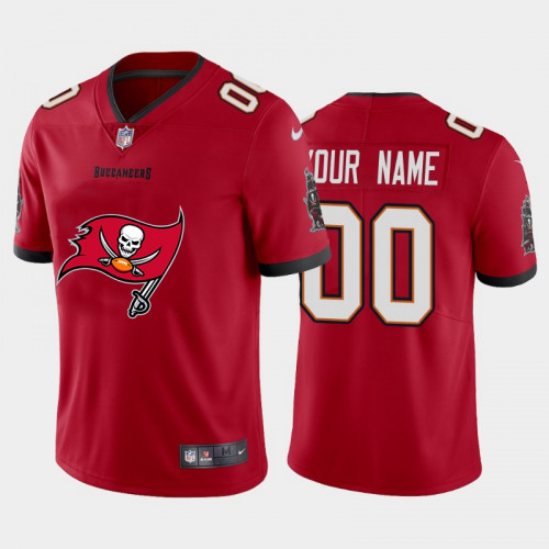 Tampa Bay Buccaneers New Red 2020 Team Big Logo Limited Stitched Jersey